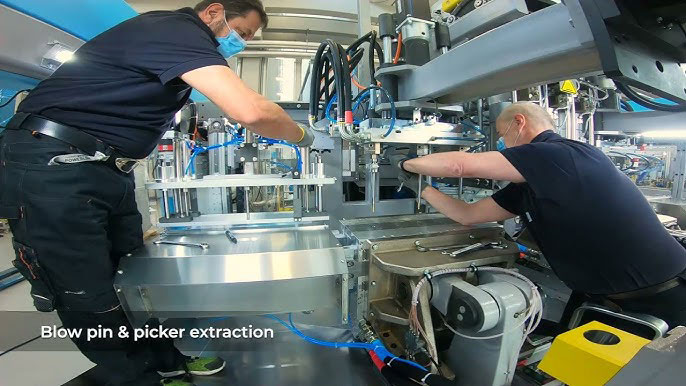 Puesta en marcha e instalación de una sopladora