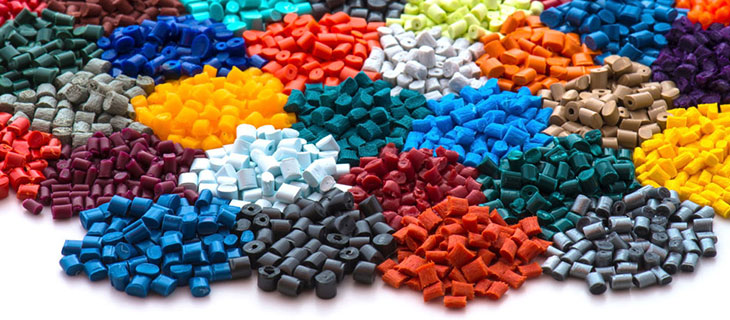Gránulos de plástico HDPE