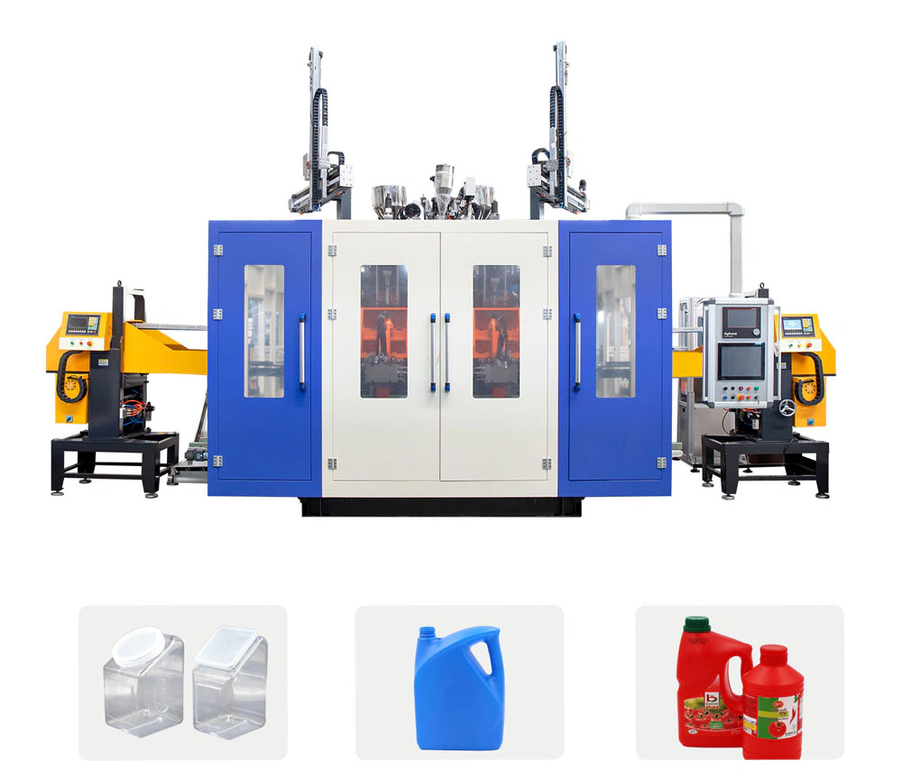 Máquina de extrusión-soplado Máquina de moldeo por soplado HSⅡ-5L