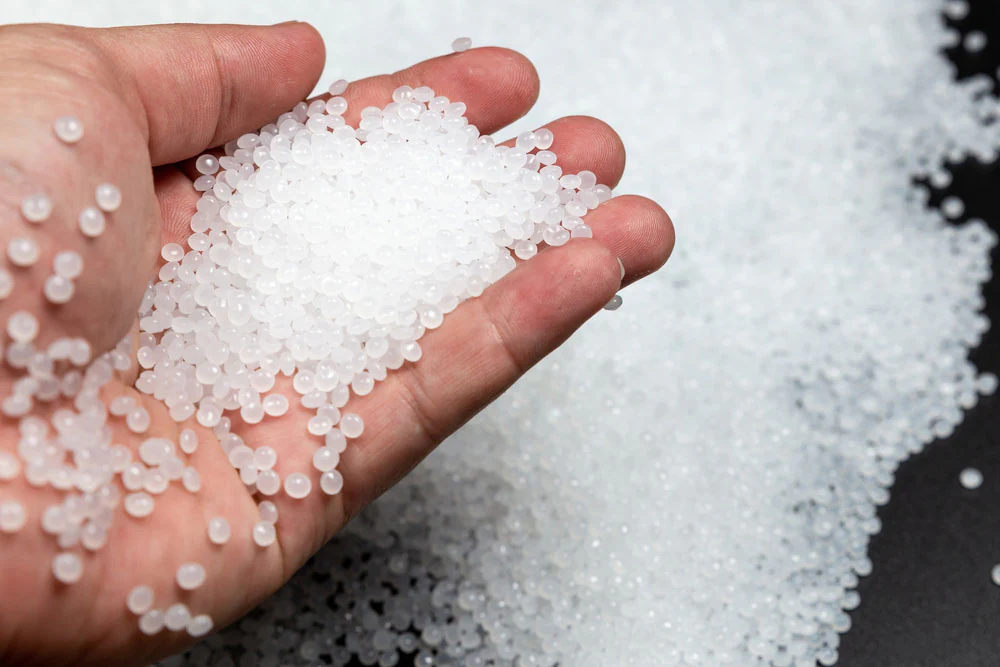 Material plástico PET para botellas de bebidas transparentes