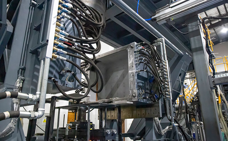 Máquina de extrusión-soplado TDB-1200A-P3