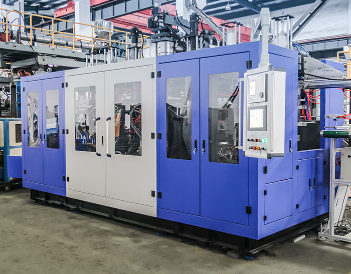 Máquina de extrusión-soplado Tongda con cabina cerrada