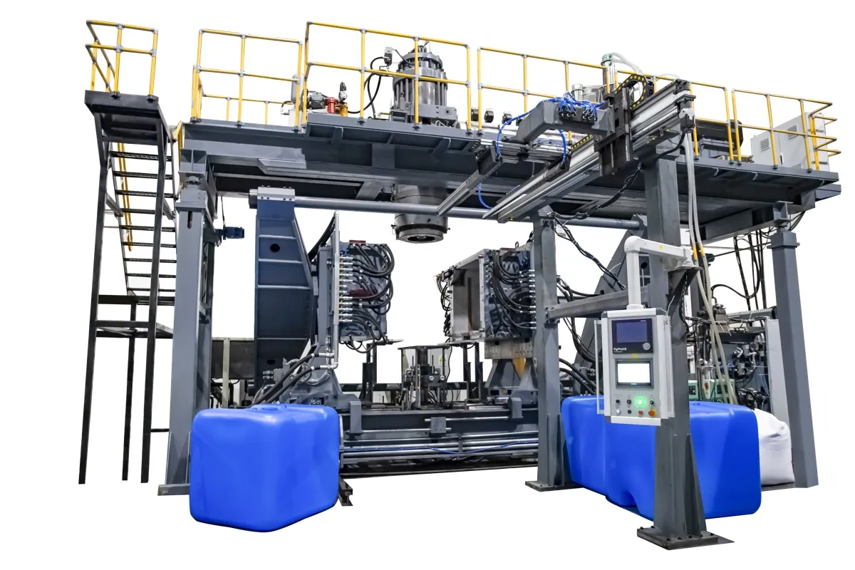 Moldeo por soplado de botellas internas para IBC: guía de proceso de la TDB-1200FP